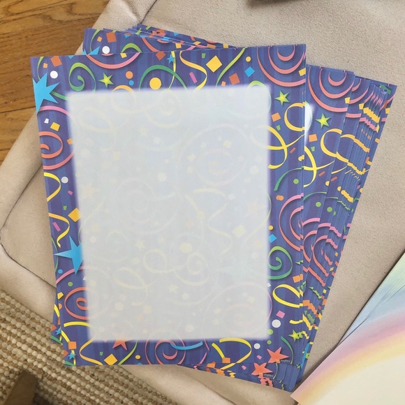 Bundle of 121 Sheets Design Printer Paper - Picture 2 of 13